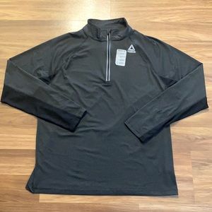 NWT Reebok 1/4 Zip Long Sleeve Shirt